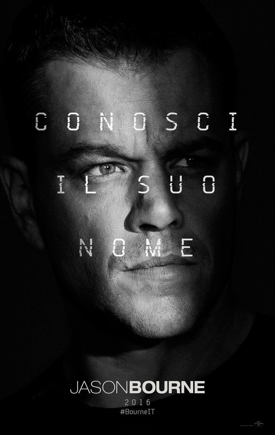Poster for the movie "Jason Bourne"